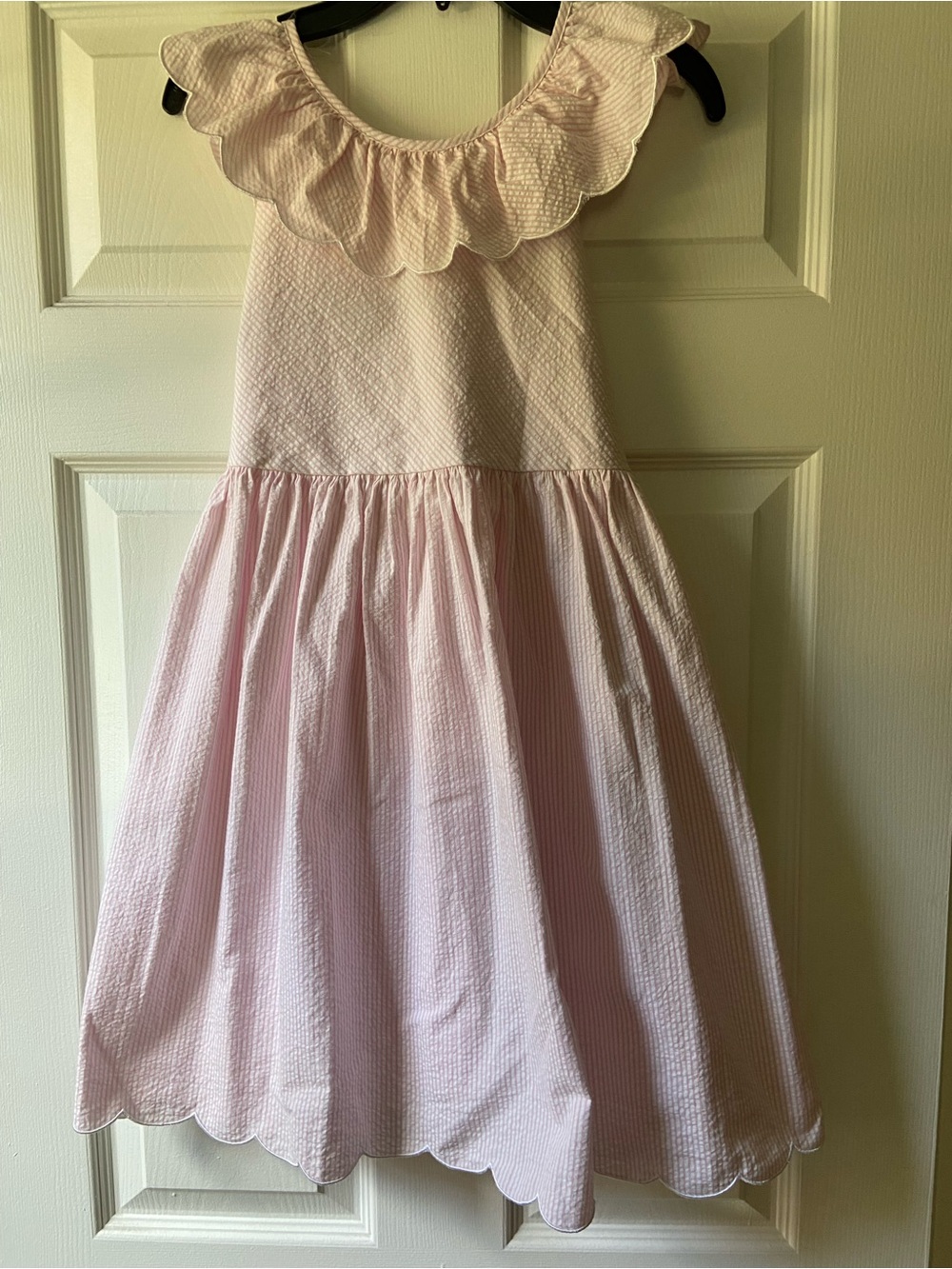 Bella Bliss Girls’ Seersucker Dress